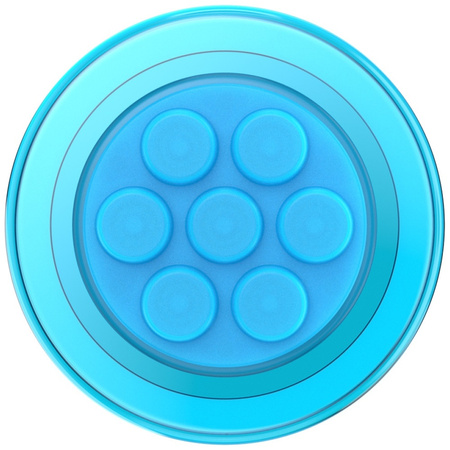 Uchwyt i podstawka do telefonu           Popsockets Translucent FG-Popper MagSafe niebieski 807325
