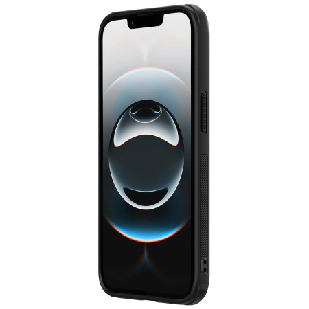 Nillkin Super Frosted Shield Pro Magnetisches Case für iPhone 16e - Schwarz