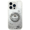 Karl Lagerfeld KLHCP14LLCRSGRS iPhone 14 Pro 6,1" srebrny/silver hardcase Liquid Glitter RSG
