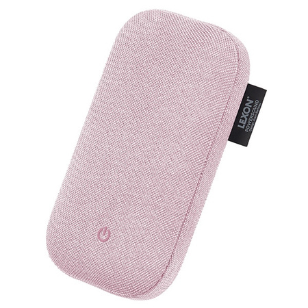 Lexon Powersound Powerbank indukcyjny5000 mAh z głośnikiem bluetooth różowy/pink LA128P