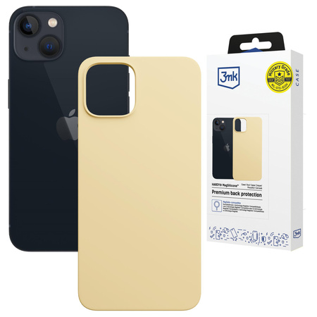 Apple iPhone 15 - 3mk Hardy MagSilicone Yellow