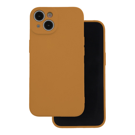 Nakładka Silicon do iPhone 16 Plus 6,7&quot; karmelowa