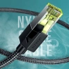 Ugreen NW150 30791 Ethernet RJ45 Cat 7 10 Gbit/s 10 m Kabel – Schwarz