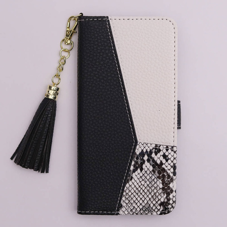 Etui Charms do iPhone 14 Pro Max 6,7" czarne