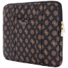 Guess Sleeve Peony Pocket Triangle 14&quot; Laptoptasche - Schwarz