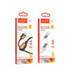 HOCO kabel USB A do Lightning 2,4A X108 1 m czarny