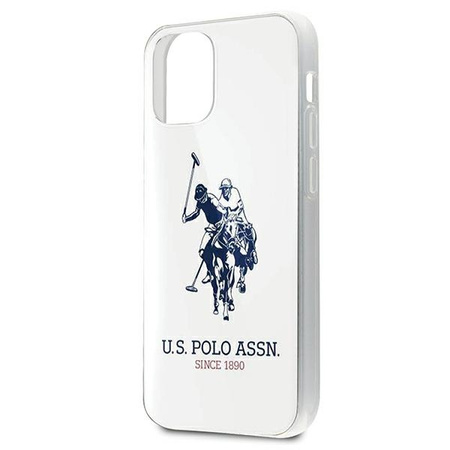 US Polo USHCP12STPUHRWH iPhone 12 mini biały/white Shiny Big Logo