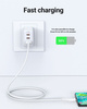 Acefast kabel USB - USB Typ C 1,2m, 3A biały (C2-04 white)