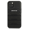 AMG AMHCP13SGSEBK iPhone 13 mini 5,4" czarny/black hardcase Leather Debossed Lines