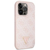 Oryginalne Etui IPHONE 14 PRO Guess Hardcase Crossbody 4G Metal Logo (GUHCP14LP4TDSCPP) różowe
