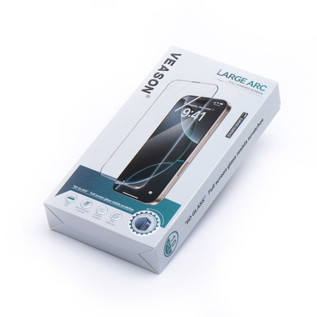 Szkło Hartowane 6D Pro Veason Glass (SET 10in1) - do Xiaomi Redmi 13C / Poco C65 czarny