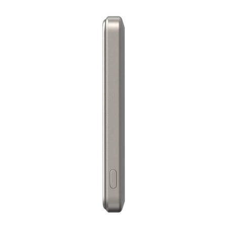 Powerbank magnetyczny z podstawką ESR Qi2 MagSlim 5000 mAh (piaskowy)