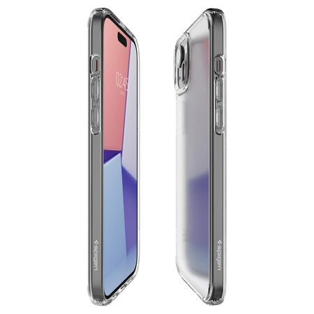 Spigen Ultra Hybrid case for iPhone 15 Plus - transparent and matte