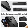 Etui PanzerGlass ClearCase na iPhone 15 Pro Max z certyfikatem Military Grade - przezroczysto-czarne