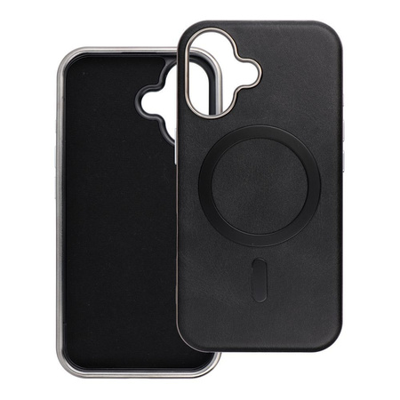 Futerał GENTLEMAN MAG COVER kompatybilny z MagSafe do IPHONE 16 czarny