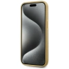 Karl Lagerfeld Wrinkled Metal Signature iPhone 15 Hülle - Gold