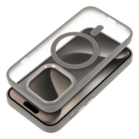 Futerał MATTE MAG COVER kompatybilny z MagSafe do IPHONE 17 Pro tytanowy