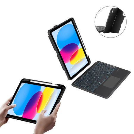 Tech-Protect SC Mag Pen + Keyboard case for iPad 10.9&quot; 10th generation (2022) - black