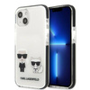 Original Case IPHONE 13 MINI Karl Lagerfeld Hardcase Karl&Choupette white