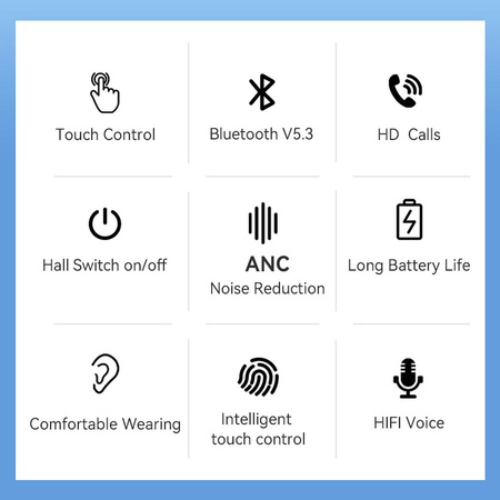 FORCELL F-AUDIO słuchawki bezprzewodowe / bluetooth stereo TWS Master PRO białe
