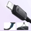Joyroom Multi-Color Series A14 USB-C/ Lightning 20W Kabel 1,2 m – Schwarz
