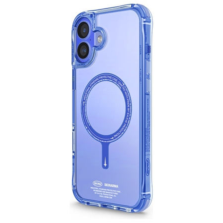 Skinarma etui Saido iPhone 16 Plus 6.7" Magnetic Charging niebieski/blue