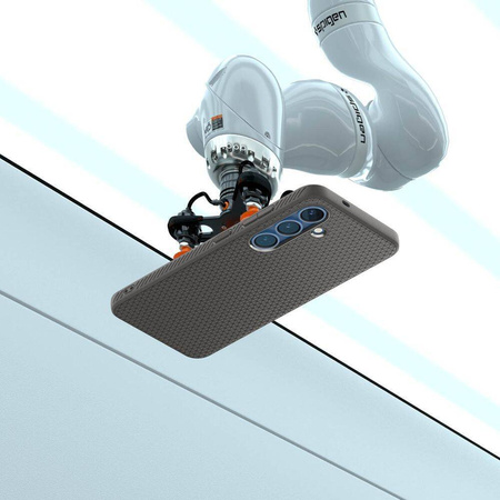 Spigen nakładka Liquid Air do Samsung Galaxy S25+ Marmurowa Szara