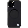 BMW Signature Liquid Silicone MagSafe case for iPhone 15 - black