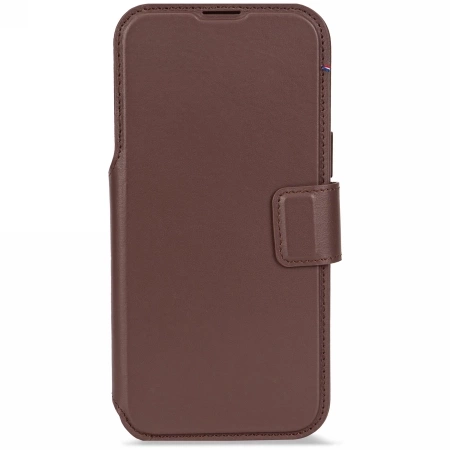 Decoded Leather Backcover Case mit MagSafe für iPhone 17 Pro Max - Grau