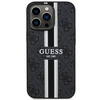 Guess GUHMP13XP4RPSK iPhone 13 Pro Max 6.7&quot; black/black hardcase 4G Printed Stripes MagSafe
