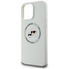 Case IPHONE 16 PRO Karl Lagerfeld Silicone Double Heads&Circle MagSafe beige