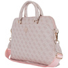 Tasche LAPTOP 15" Guess 4G Zipper Pocket Triangle Logo rosa