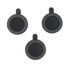 Zestaw szkieł na aparat do iPhone 11 black glitter (2 sztuki)