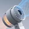 Mini wentylator Jisulife Handheld Fan Life7 5000mAh przenośny wiatraczek USB - szary