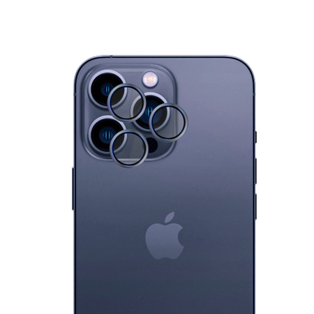 Apple iPhone 15 Pro Max - HARDY Lens Protection Pro Blue