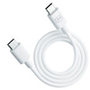 3MK KABEL HYPER USB-C/USB-C 100W 1,2m biały