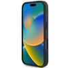 Mercedes nakładka do iPhone 16 Pro 6,3&quot; MEHMP16L23RURBK Hardcase MB Blue Line Leather MagSafe czarna