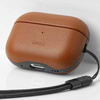UNIQ etui Terra AirPods Pro 2 gen. Genuine Leather brązowy/toffee brown