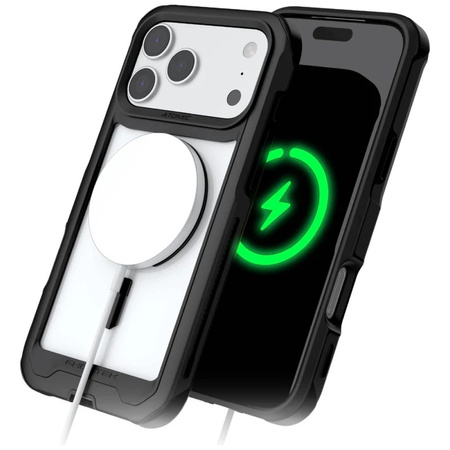 Etui Ghostek Atomic Slim MagSafe do iPhone 17 Pro Max czarny