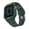 Schutzarmband für Apple Watch 38/40/41 mm Panzergehäuse-Armband - Grün