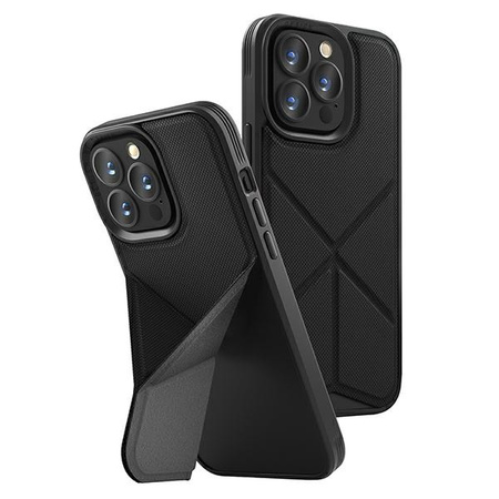UNIQ etui Transforma iPhone 14 Pro Max6,7" Magclick Charging czarny/ebony black