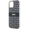 DKNY DKHMP15MHRHSEK iPhone 15 Plus / 14 Plus 6.7" czarny/black hardcase IML Mono & Stripe MagSafe