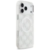 Karl Lagerfeld IML KL Monogram MagSafe Case für iPhone 17 Pro Max – Weiß