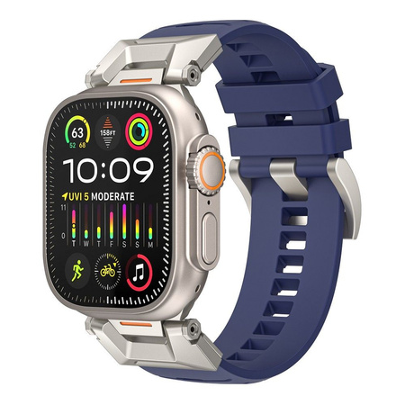 WiWU - Pasek do smartwatcha Wi-WB012 Urban Watch Band 42/44/45/49mm - granatowy