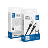 Kabel Blue Star z oplotem ze złączem USB C do USB C 3A 60W 2m