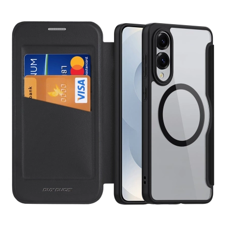 Dux Ducis Skin X Pro Hülle mit MagSafe für Samsung Galaxy S25 Edge - Schwarz