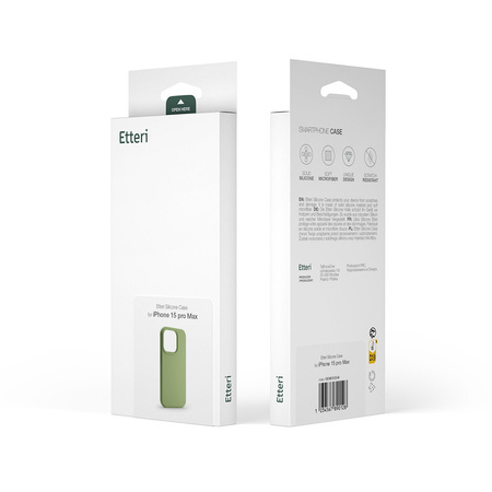 Nakładka Etteri Silicone Case do Samsung Galaxy A56 5G jasnozielona