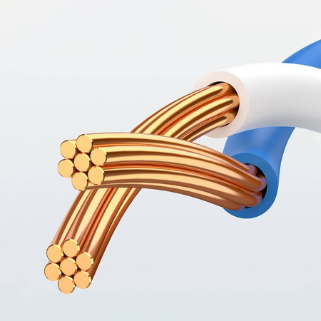 Ugreen płaski kabel sieciowy LAN Ethernet Cat. 6 0,5m czarny (NW102)