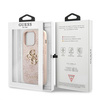 Guess nakładka do iPhone 13 Pro / 13 6,1&quot; GUHCP13L4GMGPI różowy hard case 4G Big Metal Logo