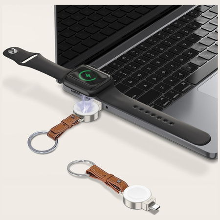 Ładowarka indukcyjna 4smarts do Apple    Watch, srebrny